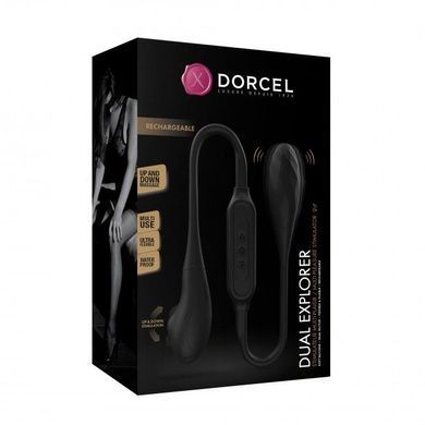Вибратор со стимуляцией пальчиком Dorcel DUAL EXPLORER SO5079 фото