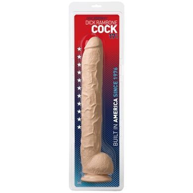 Фалоімітатор Doc Johnson Dick Rambone Cock White SO1546 фото