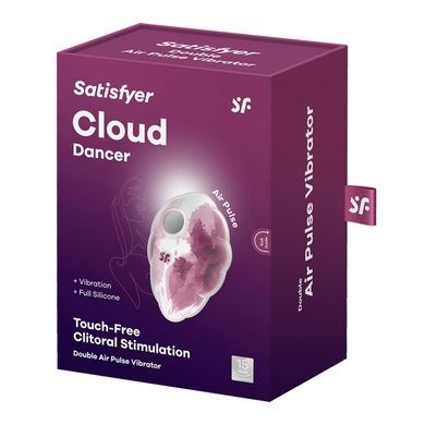 Вакуумный стимулятор Satisfyer Cloud Dancer Red SO8975 фото