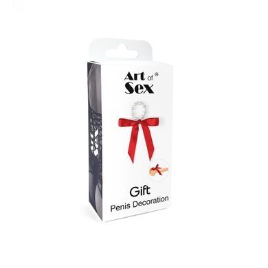 Прикраса на пеніс із перлинами &laquo;Подарунок&raquo; Art of Sex - Gift