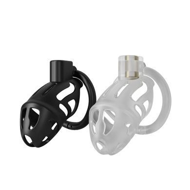 Клітка для пеніса LOCKINK SEVANDA Plastic Penis Black SX0872 фото