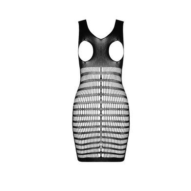 Бодистокинг-платье с открытой грудью Passion BS092 black One size