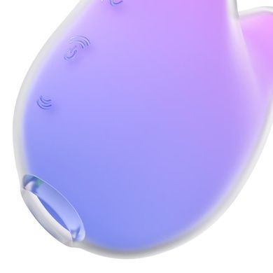 Вакуумний кліторальний стимулятор з вібрацією Satisfyer Mermaid Vibes фіолетовий SX1219 фото