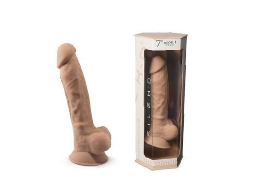 Фалоімітатор SilexD Johnny Flesh діаметр 3,8см SO2389 фото