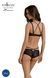 Комплект Passion DROSERA BIKINI black, XXL/XXXL, бюстгальтер и трусики-кюлоты