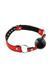 Кляп Fetish Tentation with silicone ball Red SX1100 фото 1
