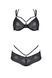 Комплект Passion DROSERA BIKINI black, XXL/XXXL, бюстгальтер и трусики-кюлоты