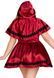 Эротический костюм Красной шапочки Leg Avenue Gothic Red Riding Hood 1X&ndash;2X, платье, накидка
