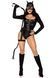 Эротический костюм кошечки Leg Avenue Fierce Feline M, боди, пояс с подвязкой, маска кошки
