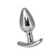 Анальна пробка Pillow Talk Sneaky Steel Anal Plug SO7753 фото 1