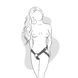 Джинсові трусики для страпона Adrien Lastic Lastic Strap-on AD40779 фото 4