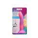 Светящийся в темноте фаллоимитатор ADDICTION Rave 8 Dildo Pink Purple SO6850 фото 9