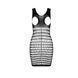 Бодистокинг-платье с открытой грудью Passion BS092 black One size