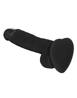 Фалоімітатор Strap-On-Me SOFT REALISTIC DILDO Black M SO4520 фото
