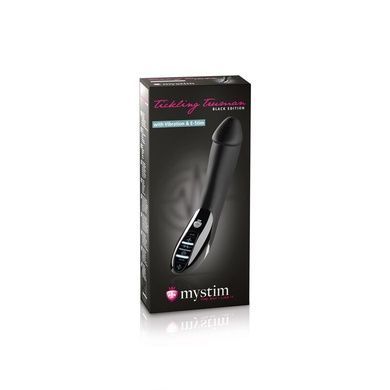 Вібратор з електростимуляцією Mystim Tickling Truman eStim Black SO3472 фото