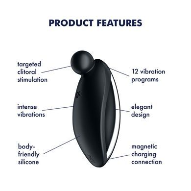 Клиторальный вибратор Satisfyer Spot On 2 Black SX0577 фото