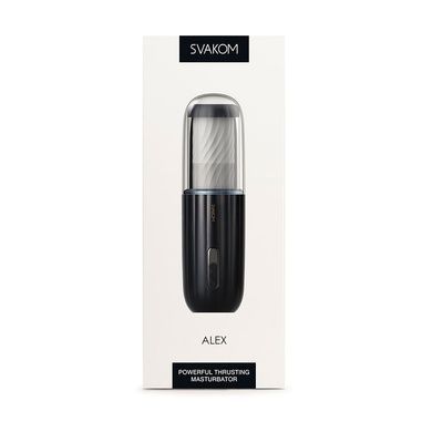 Мастурбатор с озвучкой Svakom Alex Dark Blue SO4856 фото
