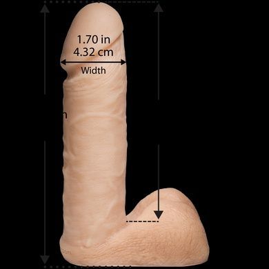 Фаллоимитатор Doc Johnson Platinum TRUSKYN The Tru Ride 6 Inch SO1969 фото