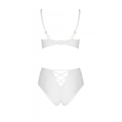 Эротический комплект с рисунком Passion LOVELIA BIKINI S/M, white