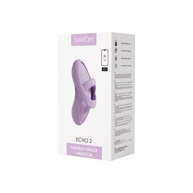 Кліторальний вібратор Svakom Echo 2 Pink Lilac SX2449 фото