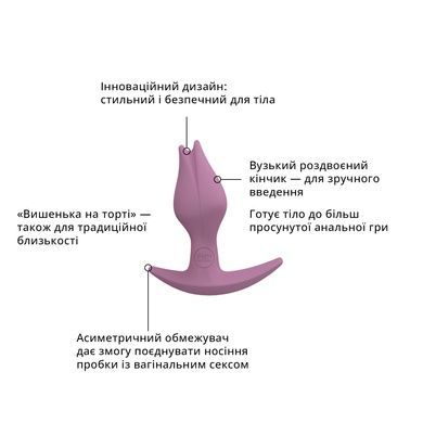 Анальна пробка Fun Factory BOOTIE FEM рожева SX1000 фото