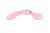Вибромассажер Shunga Zoa Light Pink двухсторонний SO6913 фото