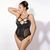Боди JSY P61152 Black Plus Size