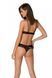 Эротический комплект Passion DOLLY SET, XXL/XXXL, black, с открытыми чашками