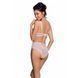 Эротический комплект с рисунком Passion LOVELIA BIKINI S/M, white