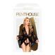 Комплект пеньюар, трусики с доступом и бралет Penthouse - Hypnotic Power Black S/L