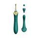 Клиторальный вибратор Zalo Bess Turquoise Green SO6652 фото 1