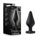 Анальна пробка Temptasia by Blush Fuck Me Anal Plug Black SO8843 фото 4