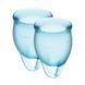 Менструальні чаші Satisfyer Feel Confident light blue SO3578 фото