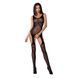 Бодистокинг Passion BS061 black, комбинезон, имитация чулок S/M/L