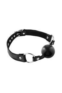 Кляп Fetish Tentation with silicone ball Black SX1101 фото
