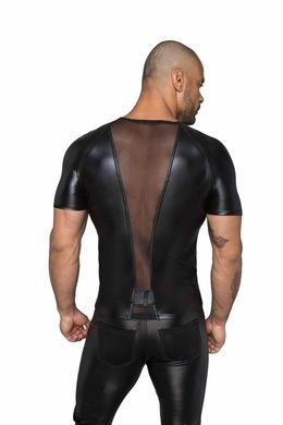 Футболка Noir Handmade H056 Men's T-shirt made of powerwetlook - 3XL