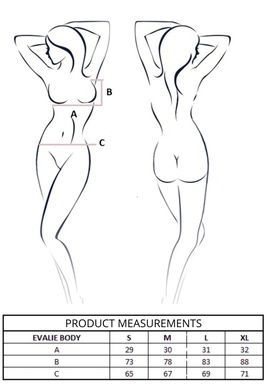 Боді Passion EVALIE BODY black M