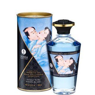 Разогревающее масло Shunga Aphrodisiac Кокос 100мл SO2499 фото
