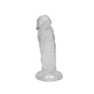 Прозорий фалоімітатор Alive Jelly Dildo Majestic SO5312 фото