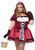 Эротический костюм Красной шапочки Leg Avenue Gothic Red Riding Hood 3X&ndash;4X, платье, накидка