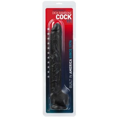 Фаллоимитатор Doc Johnson Dick Rambone Cock Black SO1547 фото