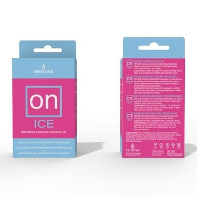 Возбуждающие капли для клитора Sensuva ON Arousal Oil for Her Ice 5 мл SO3167 фото