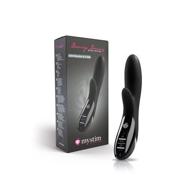 Вібратор-кролик з електростимуляцією Mystim Daring Danny eStim Black SO2988 фото