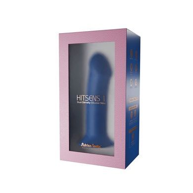 Дилдо Adrien Lastic Hitsens 1 7 inch Blue SX1273 фото