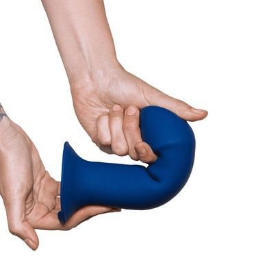 Дилдо Adrien Lastic Hitsens 1 7 inch Blue SX1273 фото