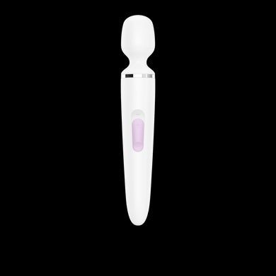 Вібромасажер Satisfyer Wand-er Woman White/Chrome SO3458 фото