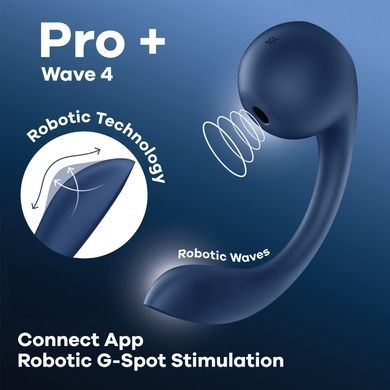 Вибратор Satisfyer Pro+ Wave 4 Connect App SX2171 фото