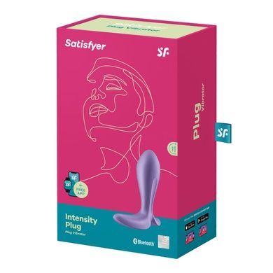 Анальна пробка з вібрацією Satisfyer Intensity Plug Purple SO8626 фото