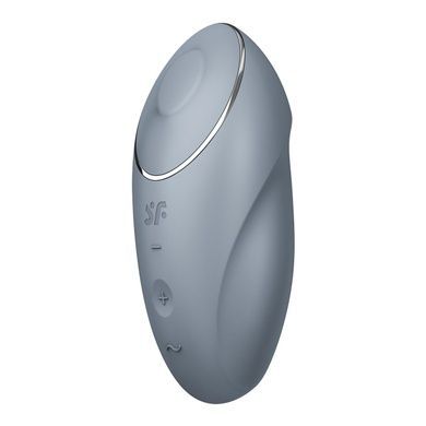 Вибростимулятор пульсатор Satisfyer Tap & Climax 1 Bluegrey SX0568 фото