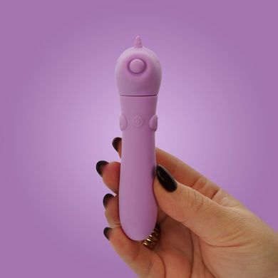 Вібратор-єдиноріжка Unihorn USB Bullet - Karma Lilac, віброкуля, USB-зарядка SX2868 фото